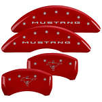 15-   Mustang Caliper Covers Red