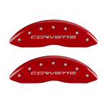 08-13 Corvette Caliper Covers Red