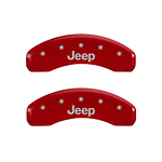 07-   Wrangler Caliper Covers Red - DISCONTINUED