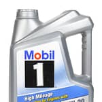 5w20 High Mileage Oil 5 Qt Bottle