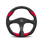 Quark Steering Wheel Polyurethane Red Insert