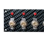 Fiber Design Switch Panel - Black/Black - DISCONTINUED