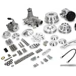 Olds 350-455 Alt/AC/PS Style Track Pulley Kit - DISCONTINUED