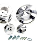 Bb Chevy 3 Pc Pulley Set