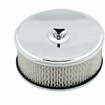 6.5in Chrome Air Cleaner