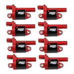 Coil Red Round GM V8 2014-Up 8pk