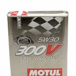 300V 5w30 Racing Oil Synthethic 2 Liters - DISCONTINUED