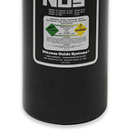 NOS Bottle 10lb w/Super Hi-Flo Valve -  Black