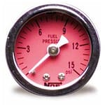 0-15 Fuel Pressure Gauge  - DISCONTINUED
