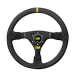 WRC Steering Wheel Black Suede - DISCONTINUED