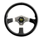 ASSO Steering Wheel 350mm Black - DISCONTINUED