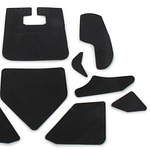 Seat Padding Stick On Kit Black - DISCONTINUED
