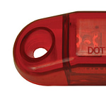 Red 3 LED Sealed Light - DISCONTINUED