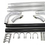 Chrome Side Pipes - 60in