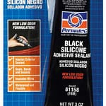 3 Oz Black Silicone