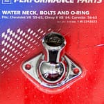 SBC/BBC Chrome O-Ring Water Neck - DISCONTINUED