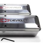 SBC 2pc Valve Covers Polished - DISCONTINUED