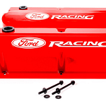 Ford Racing Valve Covers Slant Edge Red - DISCONTINUED