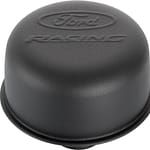 Ford Racing Air Breather Cap Blk Crinkle Push-In - DISCONTINUED