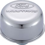 Mustang Air Breather Cap Chrome Push-In - DISCONTINUED