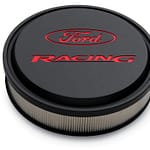 Slant Edge Ford Racing Air Cleaner Blk Crinkle - DISCONTINUED
