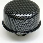 Push-In Air Breather Cap - Carbon-Style