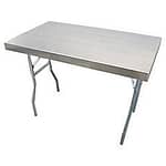 Aluminum Work Table 25x42