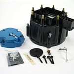 GM V8 Cap & Rotor Kit - Black
