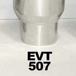 Exhaust Tip 5in x 7in 18in L Polished Weld-on
