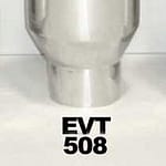 Exhaust Tip 5in x 8in x 18in Rolled Pol. Weld-on