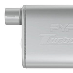 Turbo Pro Muffler 2.5in Offset In/Center Outlet