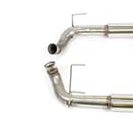 11-Mustang V6 Axle Back Exhaust Pype Bomb