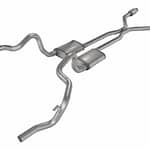 75-81 F-Body Crossmember Back Exhaust w/H-Pipe - DISCONTINUED