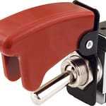 Toggle Switch With Flip Cover