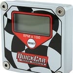 LCD Tachometer Checkered Flag Face