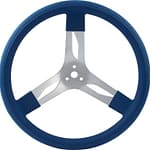 15in Steering Wheel Alum Blue