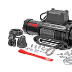 9500lb Pro Series Electr ic Winch Synthetic Rope