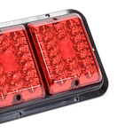 Taillight #84 LED Surfac e Mount Red/Red Blk Base - DISCONTINUED