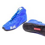 Redline Shoe Mid-Top Blue Size 8 SFI-5