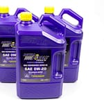 0w20 Multi-Grade SAE Oil 3x5qt Bottles
