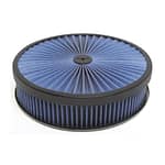 14in X 3in Super Flow Ai r Cleaner Black/Blue - DISCONTINUED