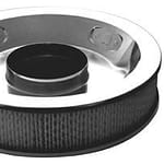 Chrome 14In X 3In Air Cleaner W/Paper Element