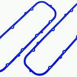 Blue Rubber BB Chevy Valve Cover Gaskets Pair