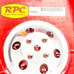 SBC Chrome Alum Lwp Pulley Double Groove - DISCONTINUED