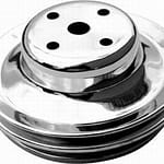 BB Chevy Double Groove Long Water Pump Pulley