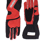 Gloves Outseam Black/Red Small SFI-5