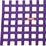 Ribbon Window Net SFI Purple - DISCONTINUED