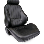 Rally Recliner Seat - LH - Black Leather - DISCONTINUED