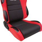 Sportsman Racing Seat - Right - Red Velour