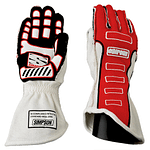 Competitor Glove Large Red Outer Seam